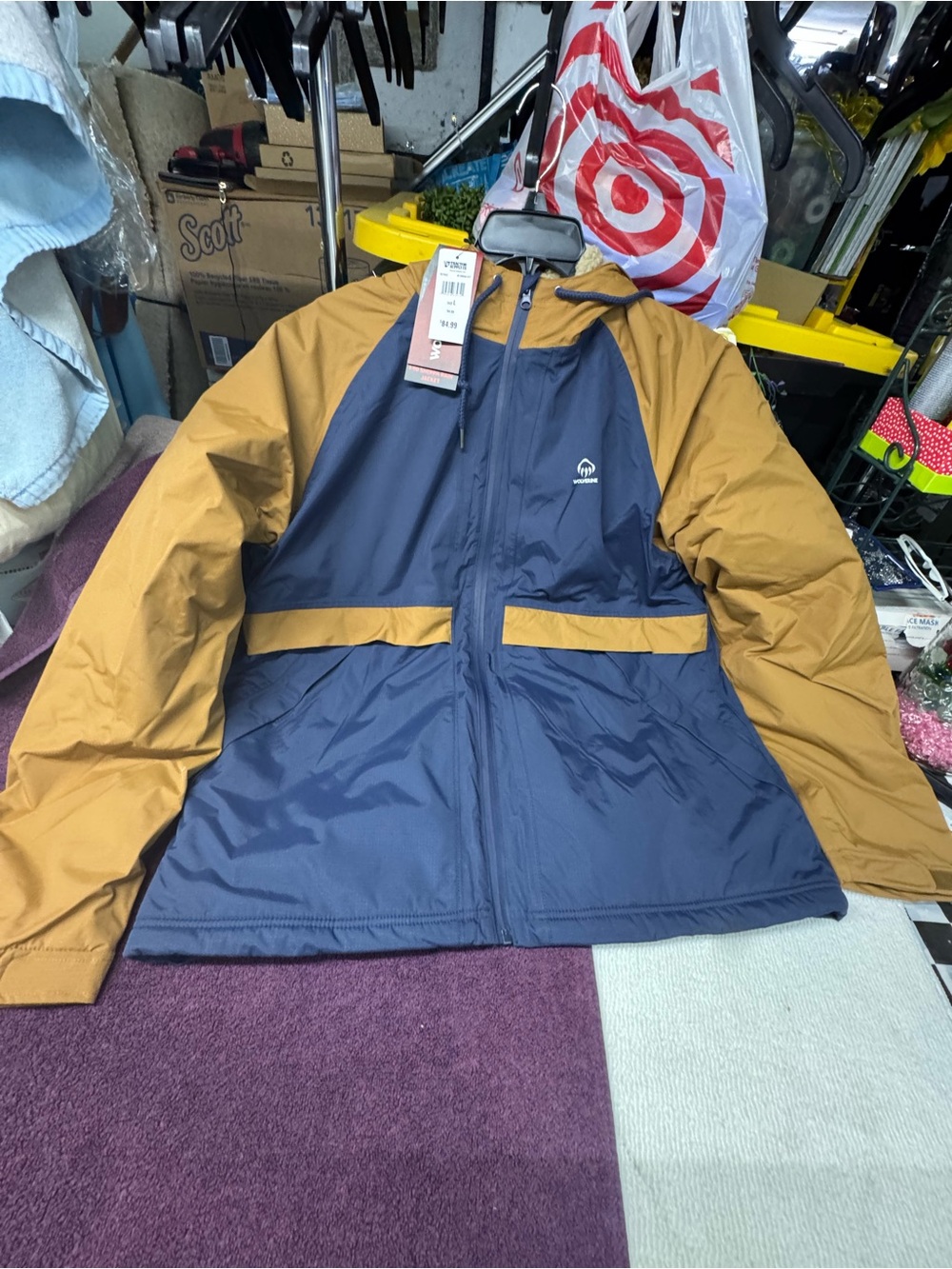 Wolverine Rain Jacket Sz L NWT